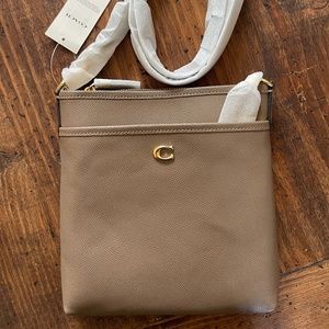 Coach Kitt Messenger NEW Dark Stone